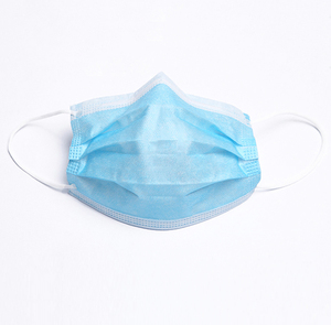 Medical grade protect dust face mask disposable 3 ply non woven filter paper mask