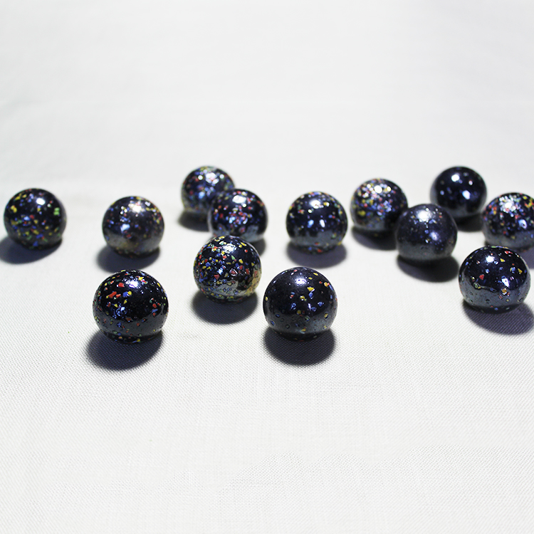 Горячая Распродажа, узор кунжута, черные стеклянные шарики, мрамор с завода astm