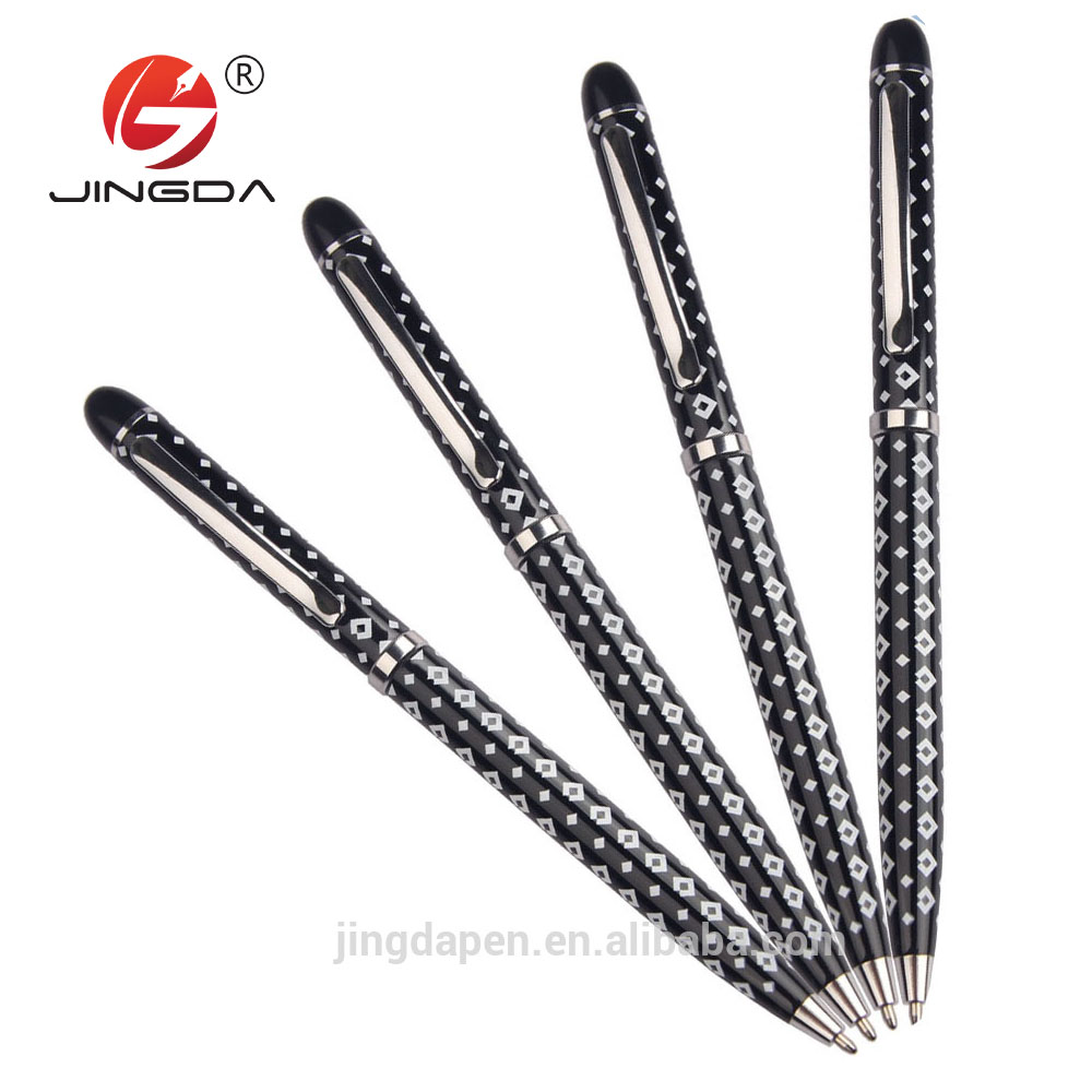 Дешевая шариковая ручка с индивидуальным логотипом, металлическая тонкая шариковая ручка