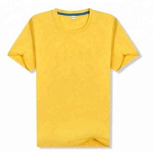 Trade assurance stock blank cotton t shirts in bulk plain multicolor
