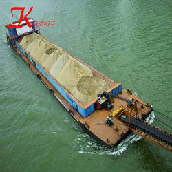 China transport carrier Low Cost Self Propelled River Sand Transport Barge/Transportation Boat