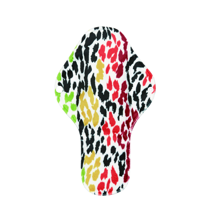 Женские метка частного назначения органический хлопок менструального колодки, многоразовые моющиеся санитарно-гигиенические прокладки, новый дизайн менструального колодки