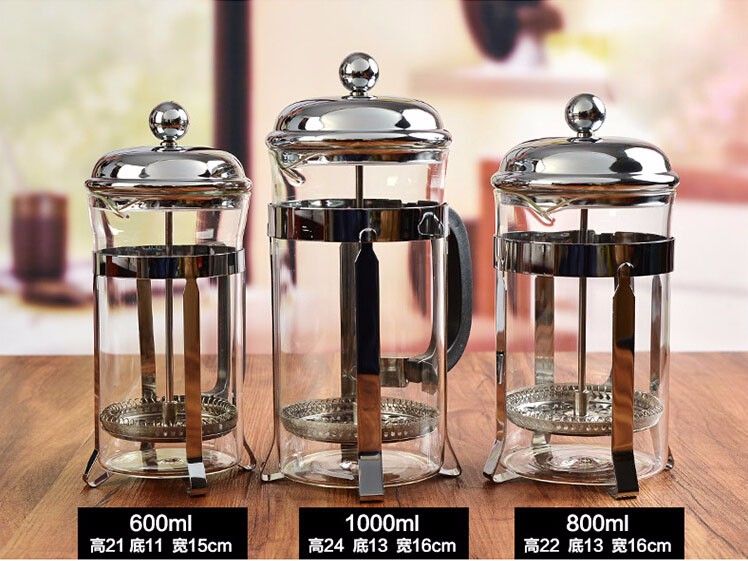 Stainless Steel high quality coffee pot tea pot coffee sets french press