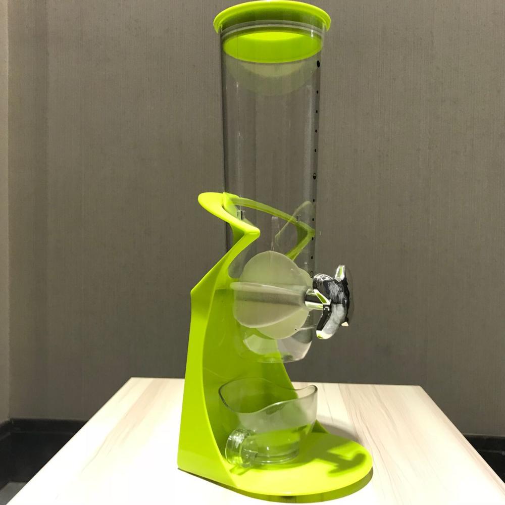 Популярные оптовая продажа хорошее качество новый стиль пластик 1.5L оптом еда зерновых контейнер зерна диспенсер