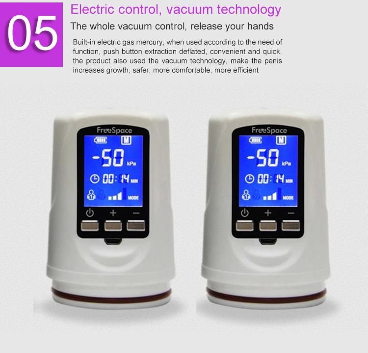 Electric Penis Extender Pump Strong USB Rechargeable Automatic Enlargement Vacuum Erection enlarger