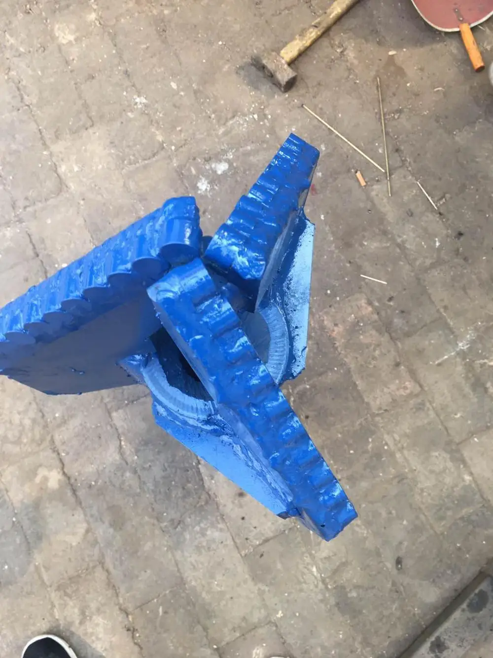 PDC drag bit water drilling