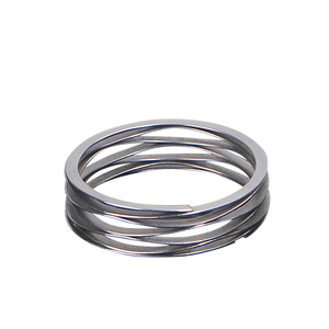 Stainless steel Multi Turn Top Wave Springs with Plain Ends processing for mechanical seal