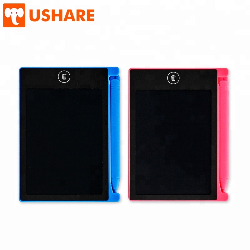 Fashion Design Mini Writing Tablet Portable Erasable Digital Note Pad Magical Kids Study Drawing 4.4 Inch LCD Writing Tablet