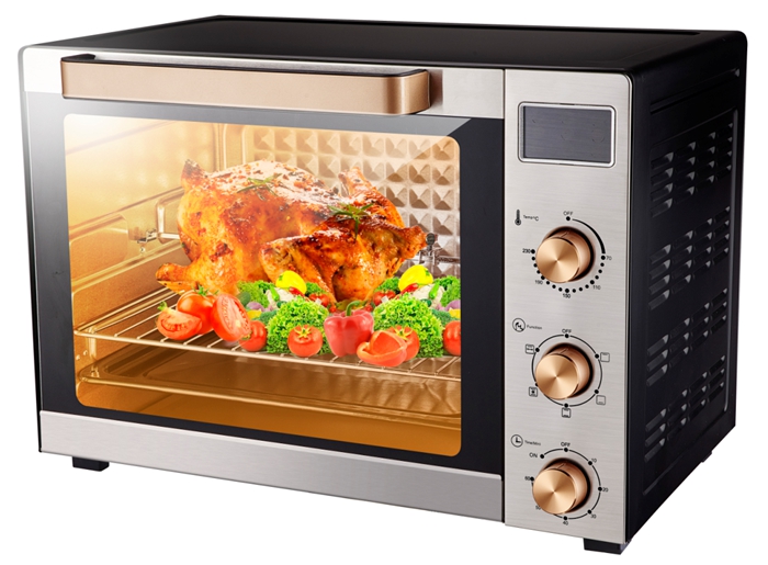 Factory direct multi-function electric oven 55L mini small oven home baking cake