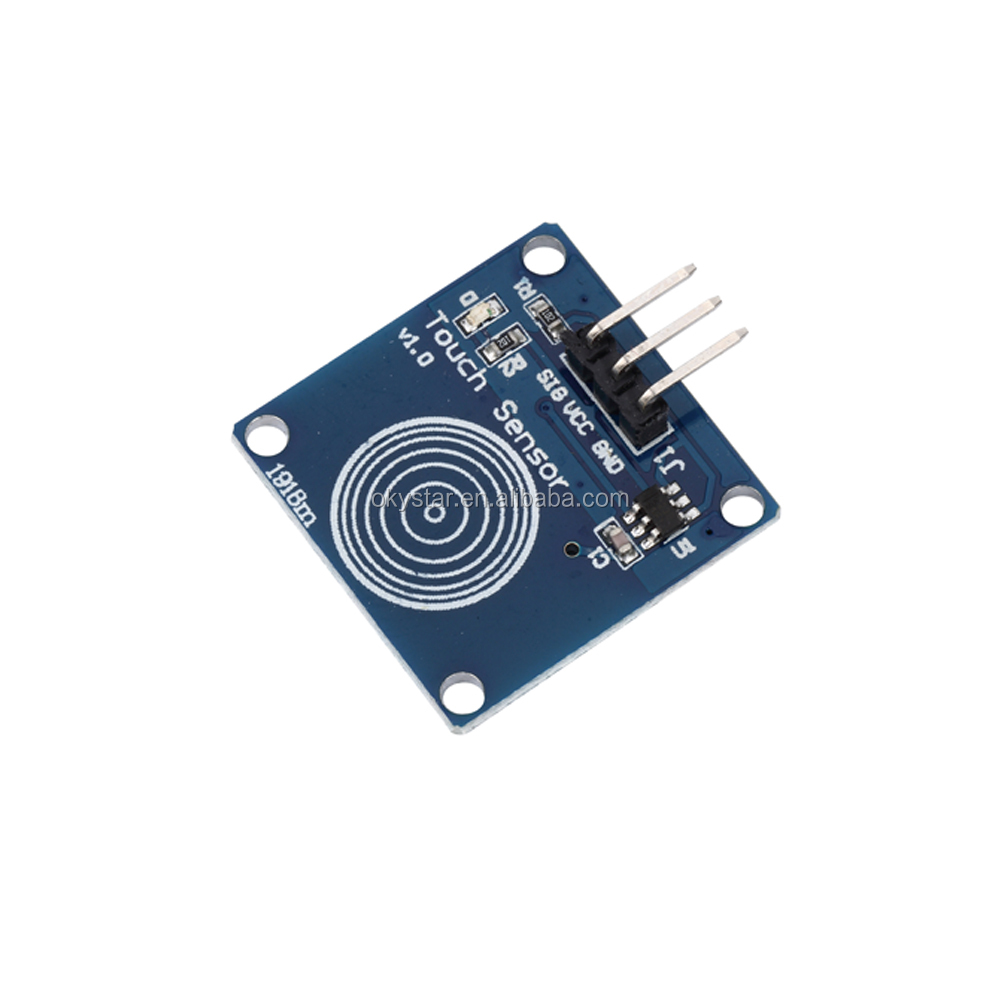 ttp223b数字触摸传感器模块电容式触摸开关模块 - buy ttp223b module