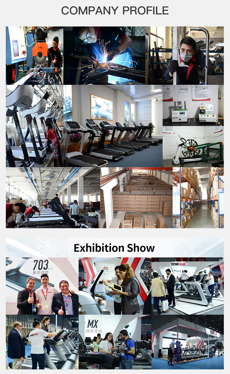 YPOO treadmill 5hp ac body fitness machine treadmill walking belt power treadmill 7hp