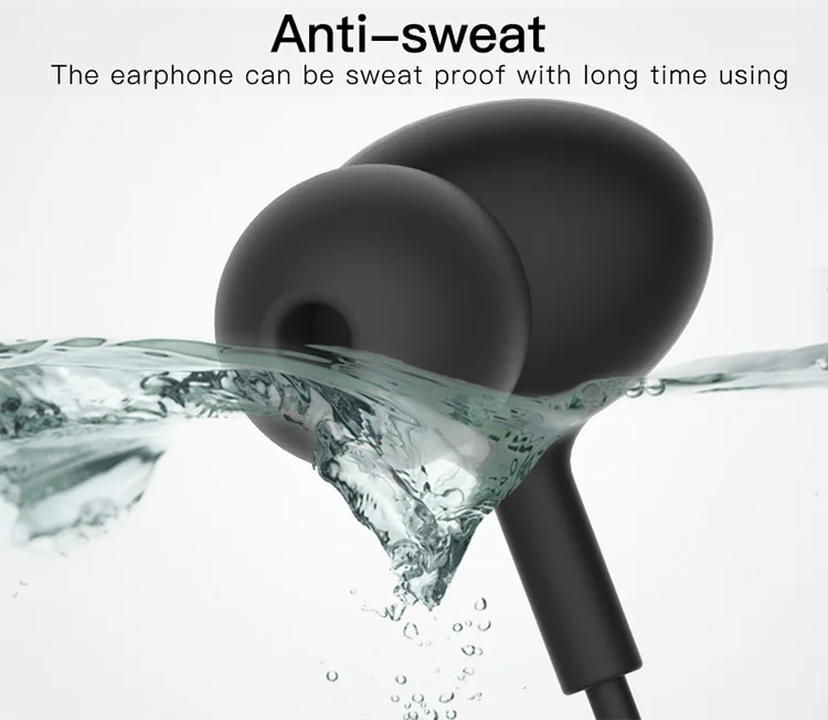 Simple Design 3.5Mm Wired In-Ear Stereo Earphones Best Quality Mobile Phone Sports Earphone