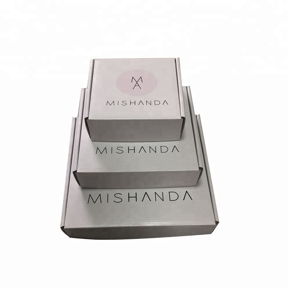 Печатная картонная почтовая коробка, упаковка, доставка товаров на заказ, упаковочные коробки