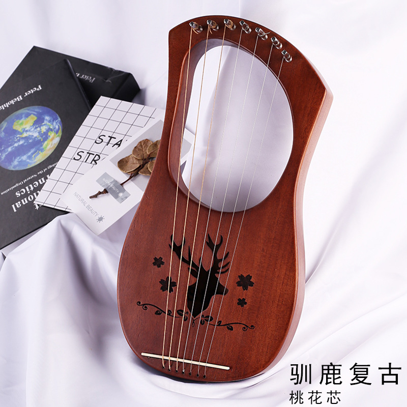 ライアー　ハープ　7弦 Amazon.co.jp: 16弦ライアーハープ, ソリッド マホガニー材 初心者向け