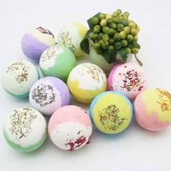 ODM/OEM Free Shipping Amazon Supplier Private Label 6 pcs Gift Set Bath Bombs