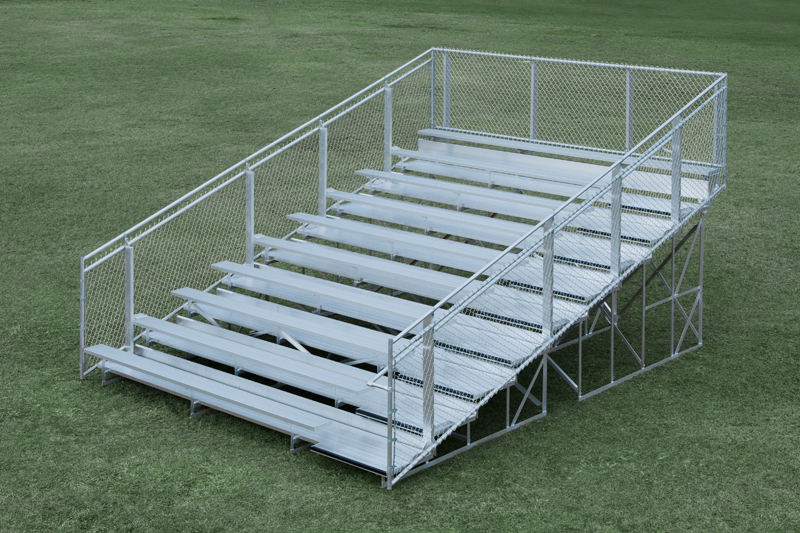 10 РЯД bleacher частей Юго-Восточной Бейсбол поле трибуны алюминиевая трибуна стадион