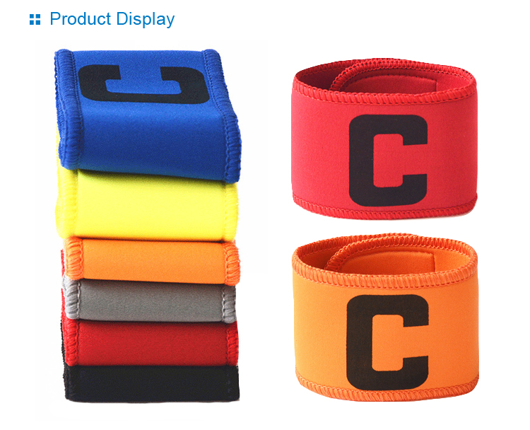 WLIHDB Lot De 10 Brassards De Capitaine De Football Réglables Pour
