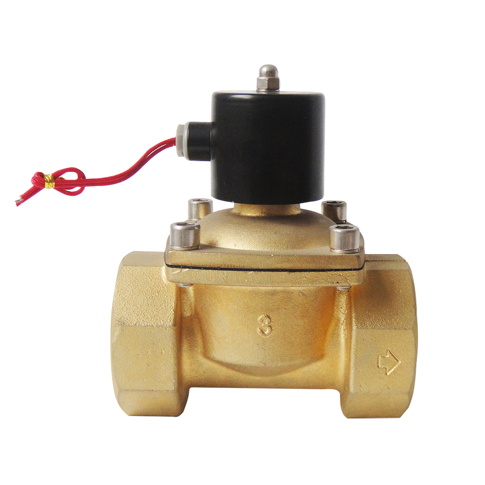 1 piezas de aire acondicionado 110V 1//8/" Eléctrica Solenoide Válvula Aire Agua N//C Aire Agua Gas 2W025-06