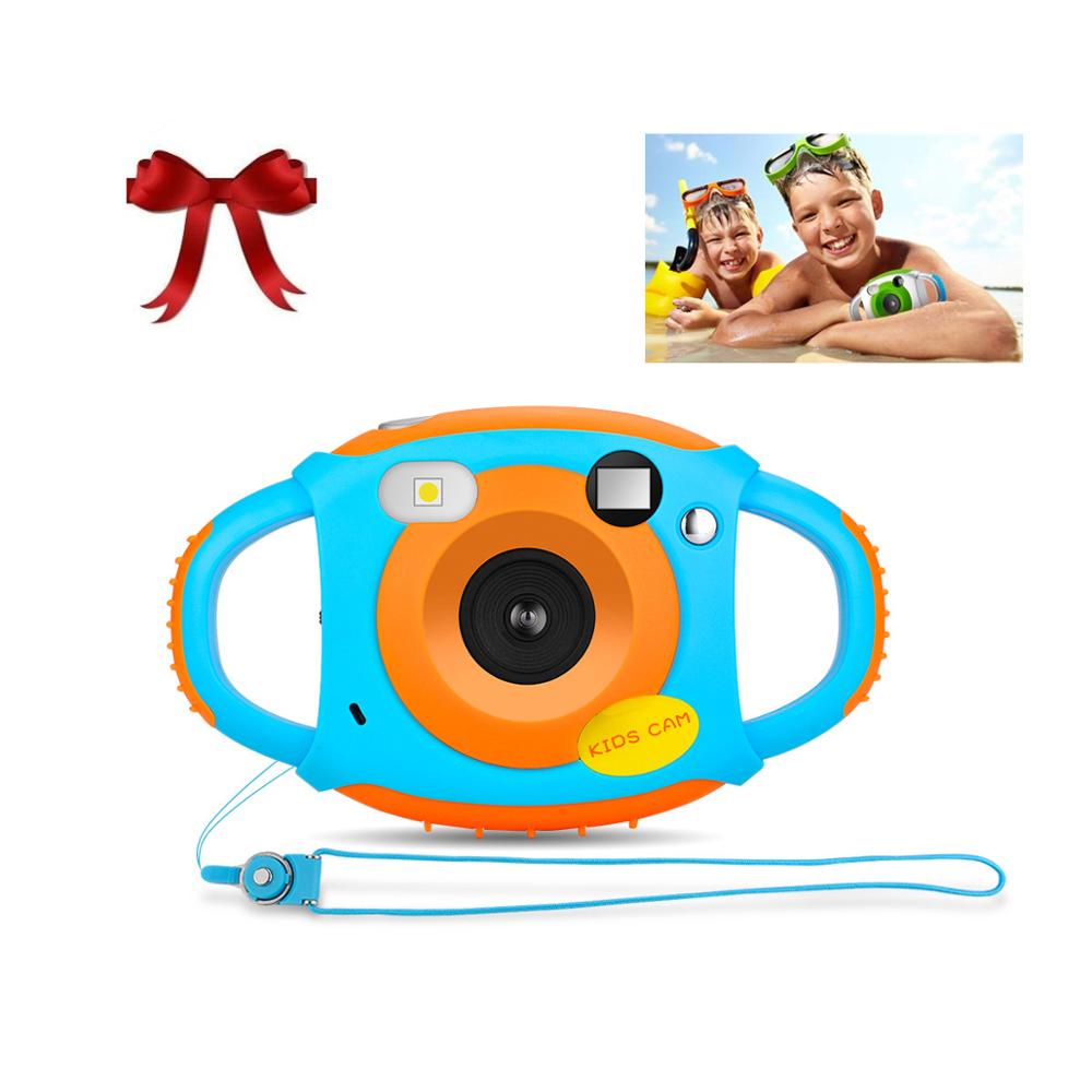 Pink Color : Pink Weihaixindameiguo 5.0 Mega Pixel 1.77 inch Screen 30m Waterproof HD Digital Camera for Children