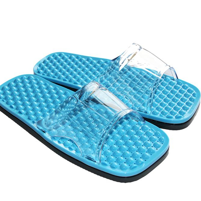 Bathroom Blood Circulation massage slipper Pvc Massage Sandal