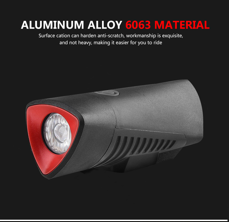 2019 new bicycle headlights super bright waterproof aluminum alloy