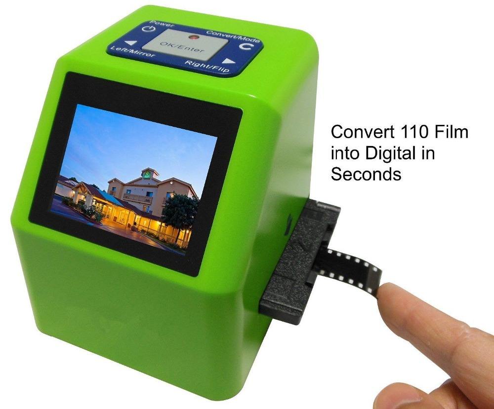 Resolução 5mp scanner/digitalizador-converte 35mm negativos e