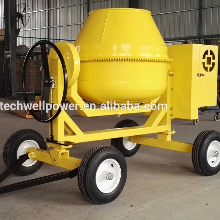 Бетономешалка на 2/4 колесах CMH 260L/300L/350L/400L/500L/600L