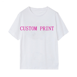 Self design T shirt custom service for men and women with custom print or embroidery