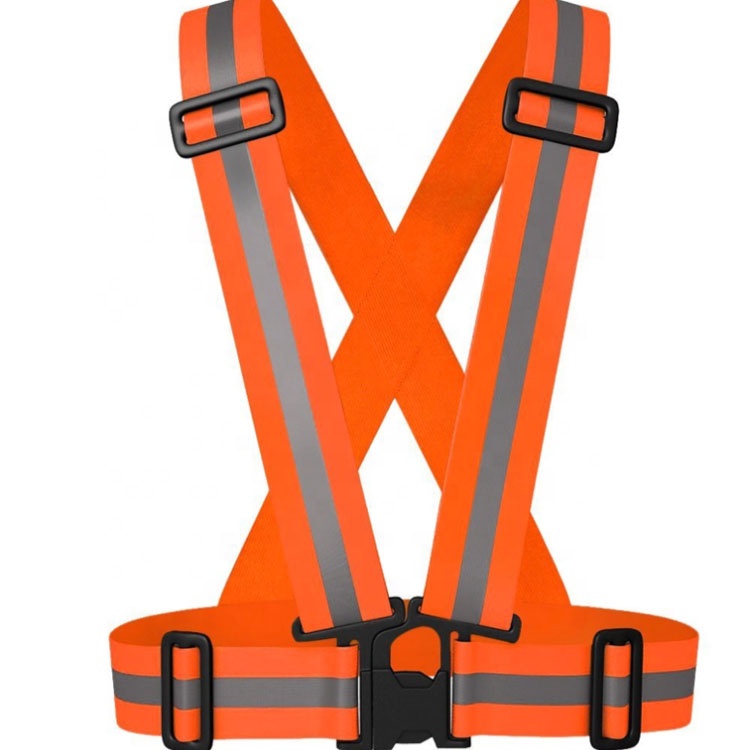 cheap china factory high visibility reflective wholesale custom knitted safety vest