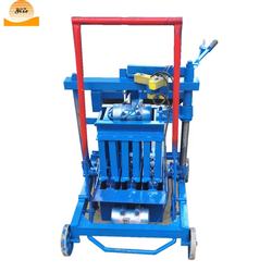Small scale type manual cement hollow brick making machine for sale