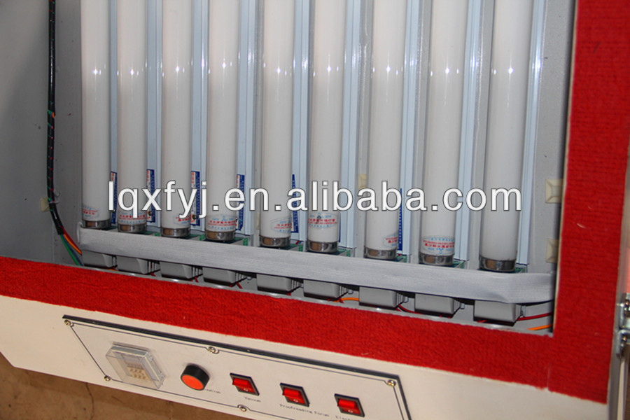 desktop vacuum uv silk screen exposure machine for making screen plate