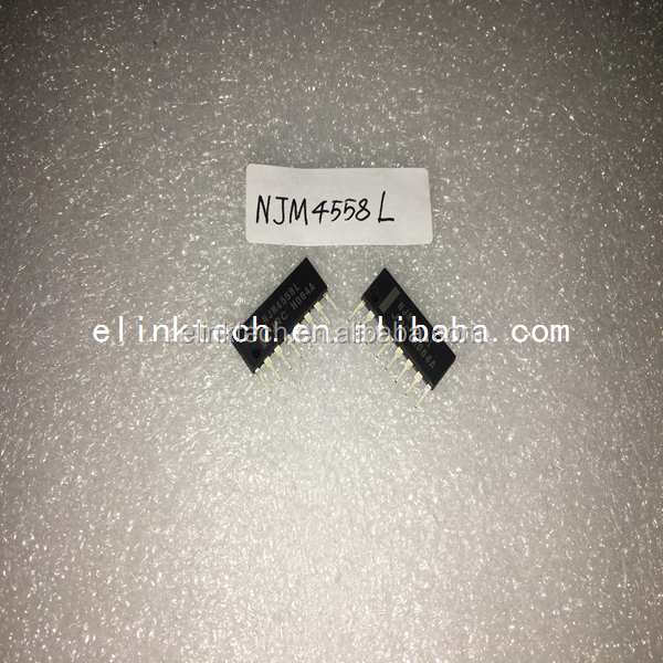 2 Pezzi NJM4558L JRC - Amplificatore Operazionale Duale 4558 Originale