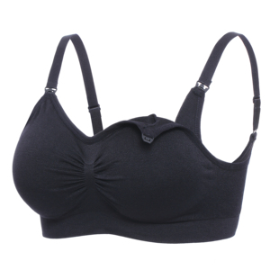 Women Seamless Nursing Support Maternity Sleep Bra Wirefree Bralette With Padded Push Up For Pregnancy Breastfeeding Bralette