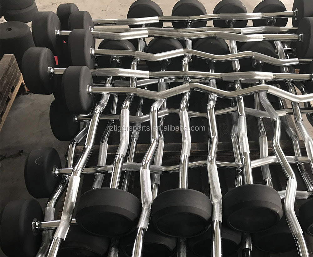 Завиток или прямая хромированная Ручка фиксированная резиновая штанга набор