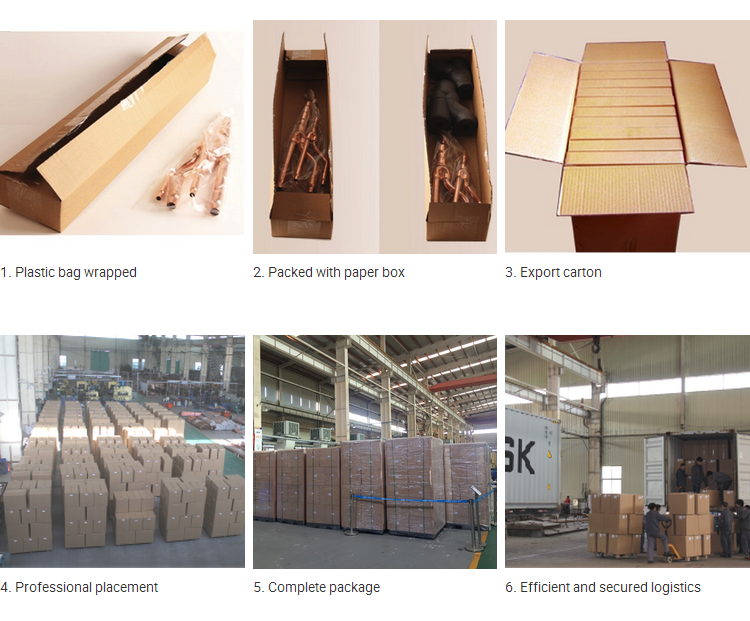 Refnet Copper Branch Pipe Fitting For Daikin Hitachi Mcquay Mitsubishi York Toshiba VRV VRF Air Conditioning SF-KHP26MC73T