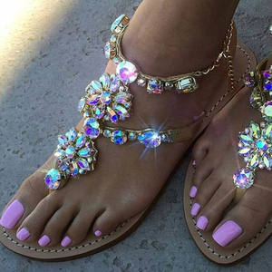 cheap rhinestone gladiator sandals