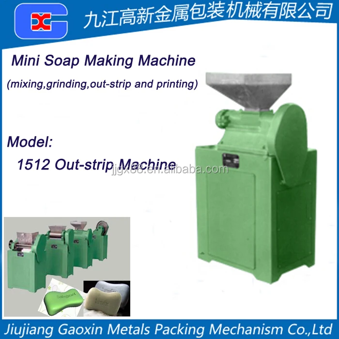 Soap Out-strip Machines for Mini Soap Making Machine Plodder Machine