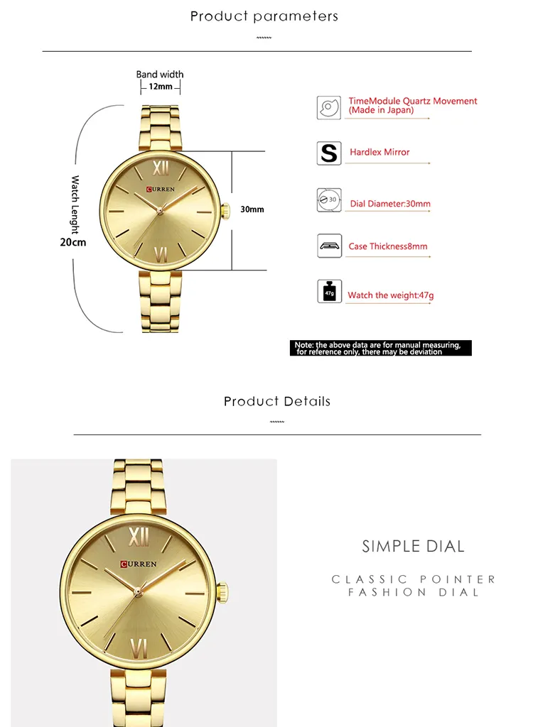 CURREN 9017 New Women Watches Luxury Brand Watch Rose Gold Women Quartz Clock Creative Wood Pattern Dial Fashion Wristwatch