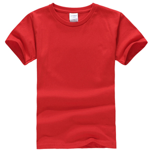 Custom Plain Organic Cotton Unisex Blank Kids Tshirts