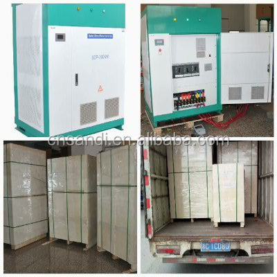 150KW три фазы солнечный инвертор с решеткой работающий на постоянном токе от солнечных батарей ac инвертор волны синуса инвертирующий усилитель мощности 380V