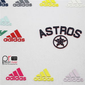 High quality clothing wholesale custom embroidery logo CPU heat seal