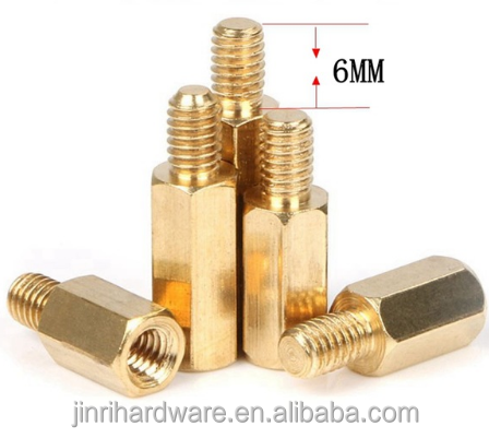 Standoff Spacer Mixed Sets Business Industrial M2 5 Brass Standoff Spacers Screw Hex Male Copper Pillars Isolation Column Bolt