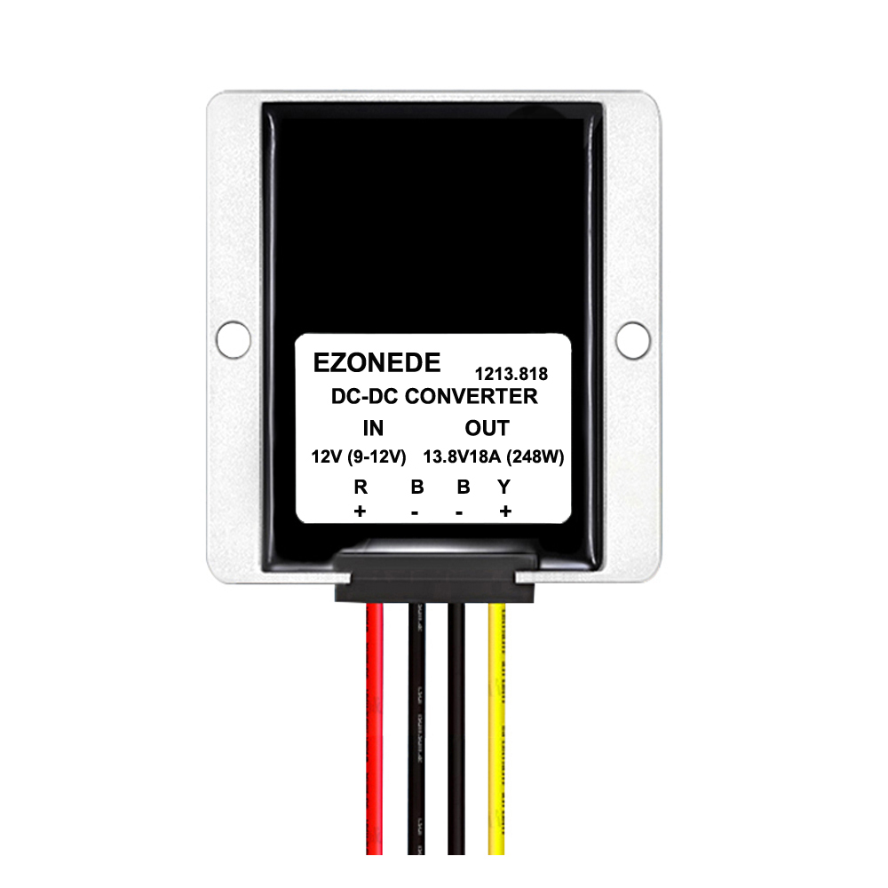 New Waterproof DC//DC Converter Regulator 24V 36V Step Down to 13.8V 25A 345W