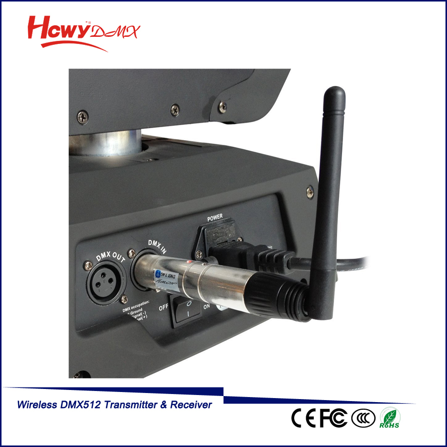DMXレシーバー DMX512 2.4G ISMワイヤレス受信機 DMXレシーバー DMX512 2.4G ISMワイヤレス受信機 2.4GワイヤレスDMX512