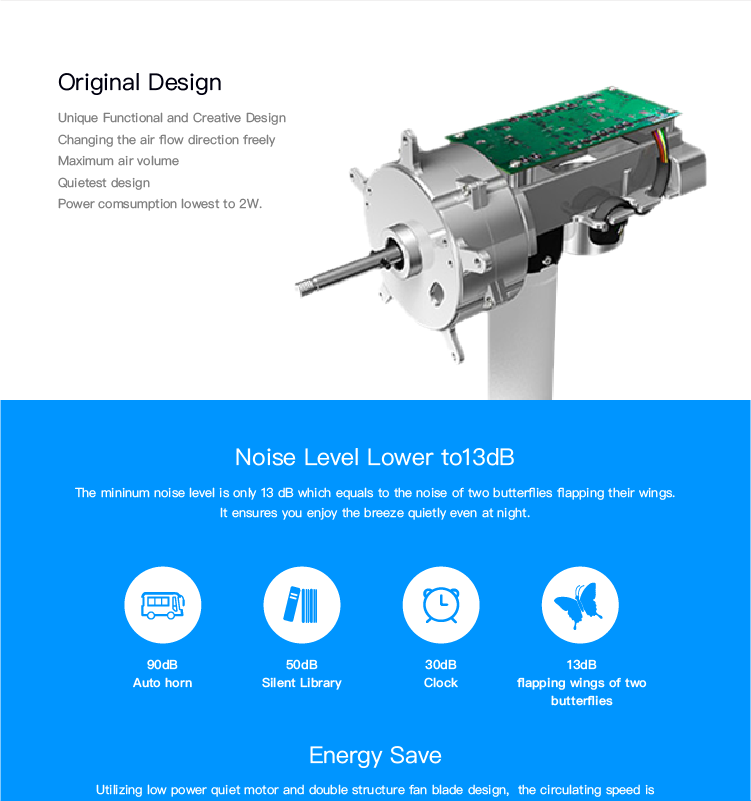 24v dc brushless adjustable height circulation stand fan