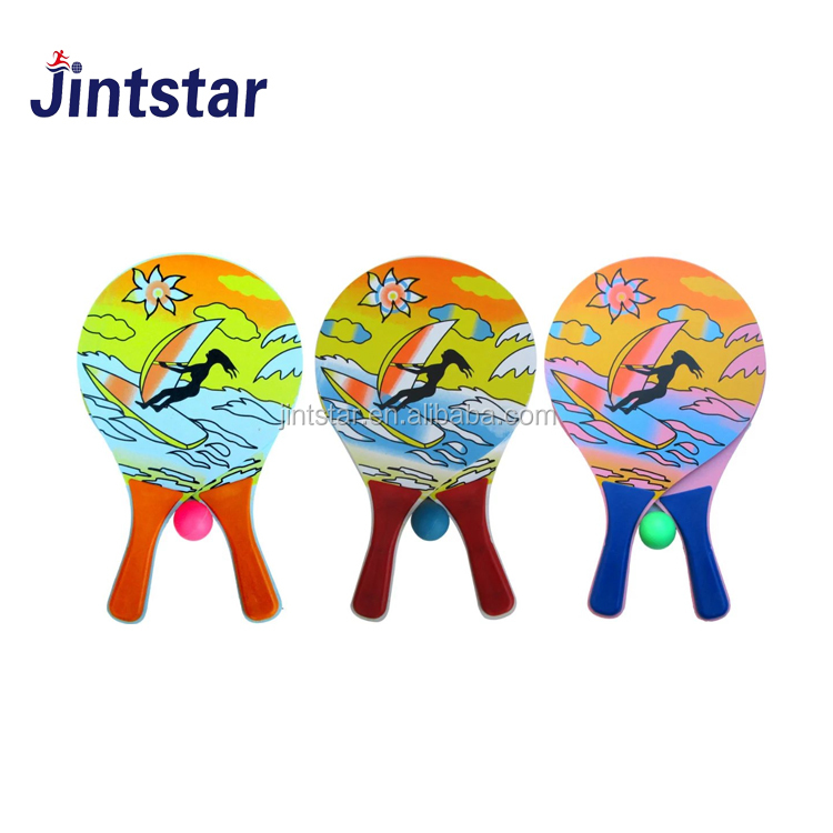 Пляжная Теннисная ракетка для лета по заводской цене, распродажа для детей