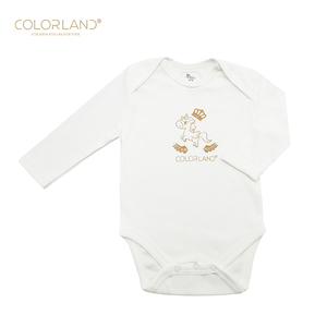 Colorland hot selling 100% cotton baby rompers baby clothes for kids