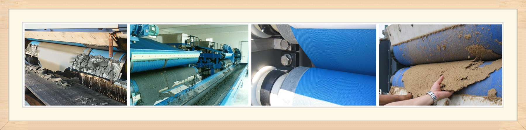 Polyester press filter belt / Sludge dewatering filter belt for slurry filtration