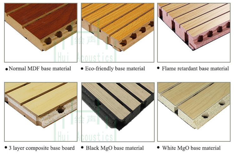 MDF Grooved Panel Veneer Wood Panels MDF Interior Wall Panels