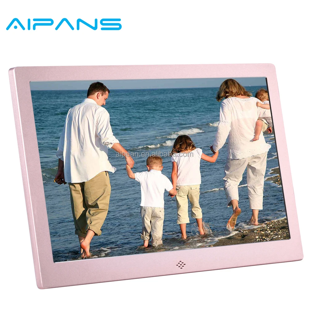 12 дюймов рекламируя игрока 1080P экран дисплей Цифровая фоторамка видео ЖК-монитор